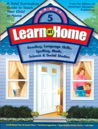 Learn at Home, Grade 5 by American Education (1999, Paperback)