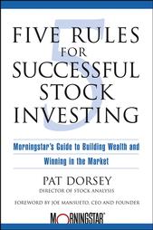 Five Rules for Successful Stock Investing by Pat Dorsey (2003, Hardcover)