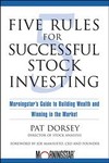 Five Rules for Successful Stock Investing by Pat Dorsey (2003, Hardcover)