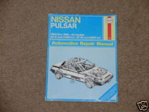 1984 Nissan pickup repair manual #6
