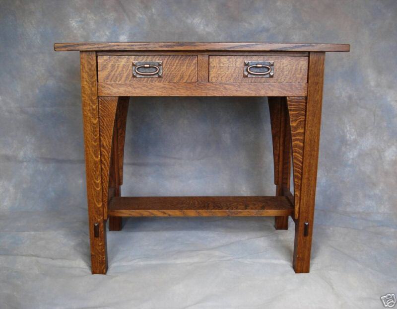 REPRODUCTION STICKLEY LIBRARY TABLE #615 MISSION OAK  