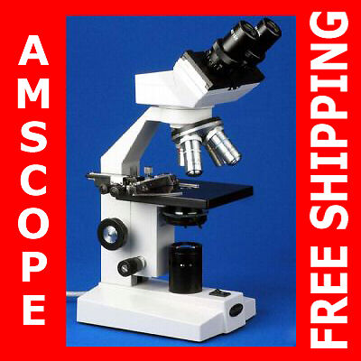 40X 2000X BINOCULAR VET COMPOUND MICROSCOPE +USB CAMERA 013964500721 