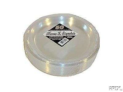 Clear Plastic Plates 200 Wedding / Party  