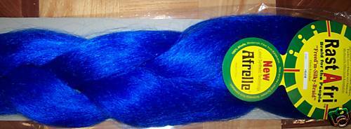 Braiding hair blue (2packs)  