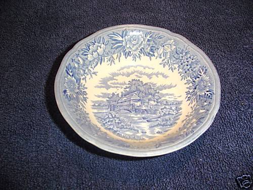 SALEM CHINA ENGLISH VILLAGE OLDE STAFFORDSHIRE BOWL  