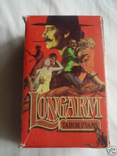 Longarm Tabor Evans Lot of 5 Books Vintage Set Book