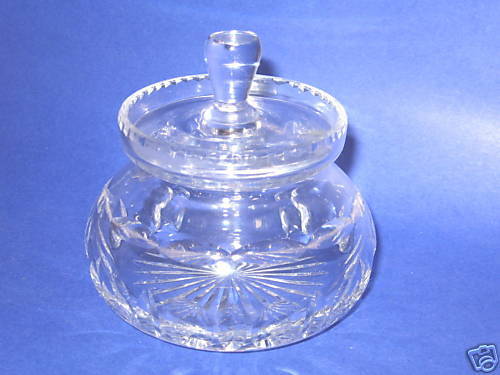 SIGNED WEBB CORBETT   SUGAR BOWL/ JELLY WITH LID  