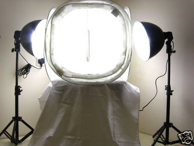 Pro Photo Studio Lighting Set---50cm TENT+LIGHTS+STANDS