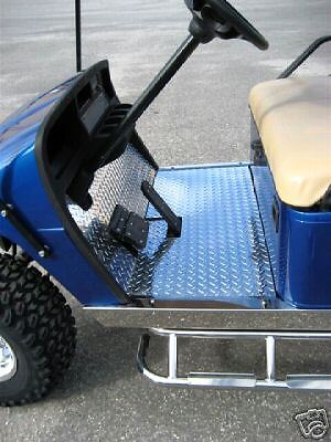 EZGO DIAMOND PLATE Golf Cart FLOORING Cover MAT EZ GO  