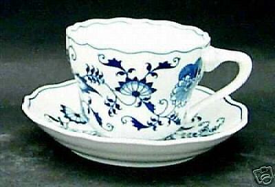 Blue Danube Onion Japan Teacup Cup & Saucer Set  