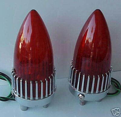 PAIR 1959 Cadillac rat rod red tail lights 59 Caddy NEW  