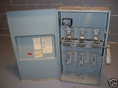 Gould 400Amp 240Volt 3 Phase Fused Disconnect  