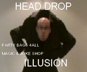HEAD DROP ILLUSION BOTH VERSIONS Magic Trick PC CD Rom  