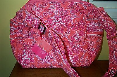 Vera Bradley Retired Hope Toile Carry All Carryall Bag  