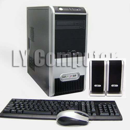 Core 2 Quad Q6600 8GB DDR2 1000GB DVDRW Desktop PC  