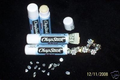 CHAPSTICK CAN SAFE~JEWELRY PILL BOX~HIDDEN~GEOCACHING  