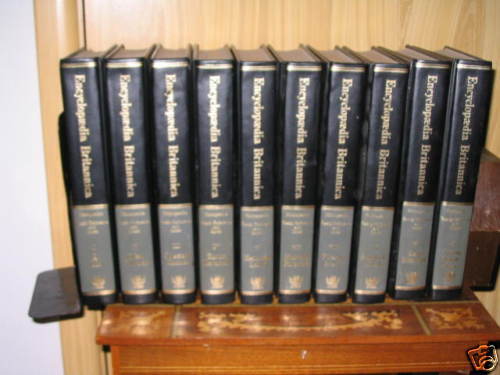 COMPLETE 10 Vol SET Encyclopedia Britannica MICROPEDIA Guide Book 