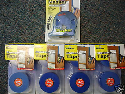 Blue Painters Tape 1 1/2 x 30yds. w/ dispenser + 8 Rls  