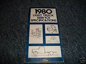 Ford bronco shop manuals #10