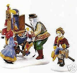 DEPT 56 NE CHRISTMAS BAZAAR TOY VENDOR&CART RET  