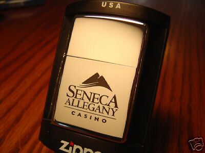 SENECA ALLEGHANY CASINO INDIAN CASINO ZIPPO LIGHTER  