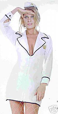 SEXY SAILOR COSTUME SHIP AHOY  NEW SIZE 8 10   2 PC  