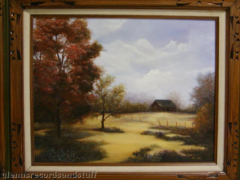 19 ½ x 15 ½ OIL PAINTING BY LOUISE HERON BLAIR DAURA  