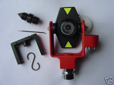 6New Peanut All Metal Prism Package for total station  