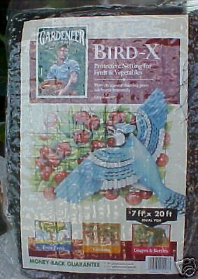 BIRD X Protective Netting for Fruits&Veggies 7X20  