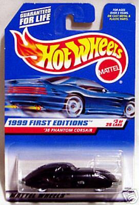 HOT WHEELS 1999 FIRST EDITIONS 38 PHANTOM CORSAIR #3  