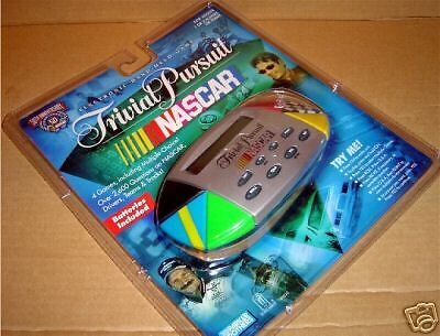 HASBRO NASCAR TRIVIAL PURSUIT HANDHELD CAR RACING GAME  