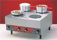 6311 2 240 Nemco Raised 4 Burner Food Hot Plate Warmer  