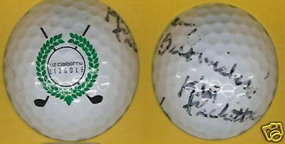 Golf AUTOGRAPH KRIS TSCHETTER LPGA Logo Ball  