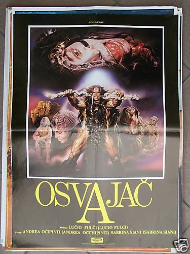 Conquest Lucio Fulci Jorge Rivero YUGO Movie Poster 83