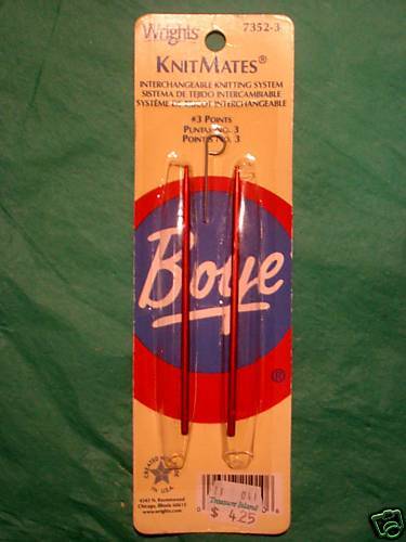 BOYE KNITMATES INTERCHANGEABLE KNITTING SYSTEM 7352 3PT  