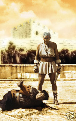 Barabbas vintage Anthony Quinn movie poster print  
