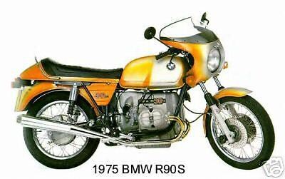 1975 BMW ~ R90S MOTORCYCLE ~ MAGNET  