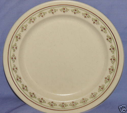 ANCHOR HOCKING CHANTILLY IRONSTONE SALAD PLATE(S)  