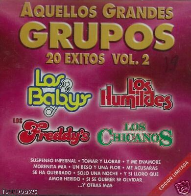 NEW Aquellos Grandes Grupos 20 Exitos Vol. 2 (latin CD)