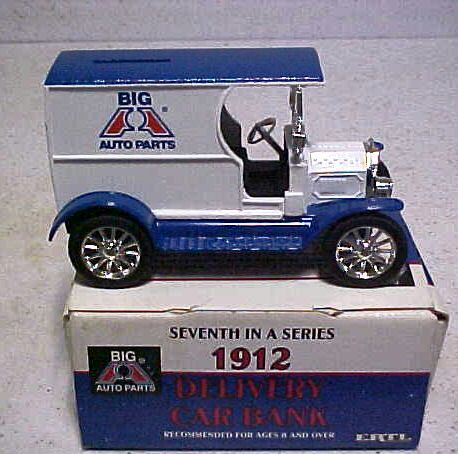 Ertl DieCast Bank 1912 DELIVERY TRUCK Big A Auto Parts  