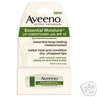 AVEENO ESSENTIAL MOISTURE LIP CONDITIONER SPF15 6 pak  