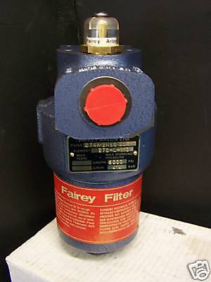 Fairey Arlon Hydraulic 3/4 Filter 274A 2N50 New,  