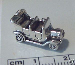 Movable silver charm model a ford #2