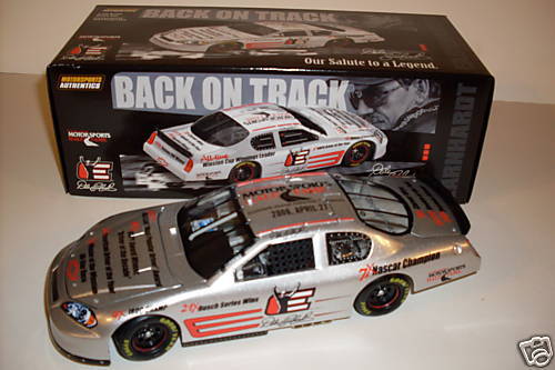 DALE EARNHARDT BACK ON TRACK 124 SCALE STOCK CAR  