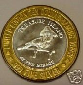 ⭕️ （30） TREASURE BOX⭕️ USちょいマイナーメタルなど まとめ TREASURE ISLAND LIMITED EDITION $10 GAMING TOKEN | eBay