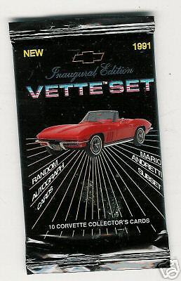 1991 Vette Set CORVETTE CHEVY Trading Card Pack NEW  