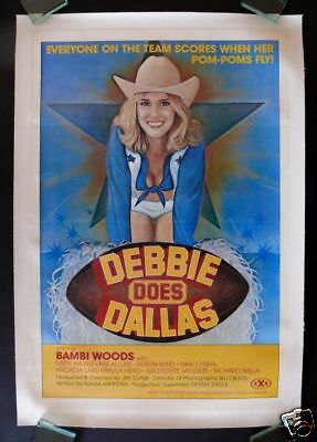 DEBBIE DOES DALLAS * 1SH ORIG MOVIE POSTER 1978 RATED X  