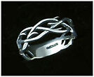 MENS CHRISTIAN RING   CROWN OF THORNS   STERLING SILVER  