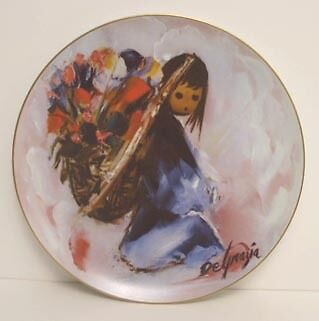 BEAUTIFUL BURDEN   DeGrazia Collector Plate  