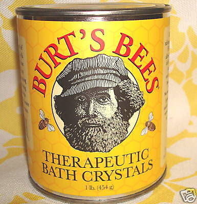 Burts Bees Therapeutic Bath Crystals 1lb New 454g SEALED